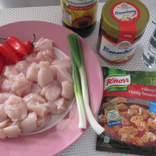 Knorr Fix - Hähnchen in Honig-Sesamsauce